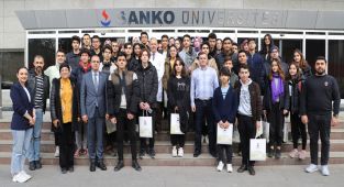 Geleceğin üniversitelileri SANKO Üniversitesi’ni ziyaret etti