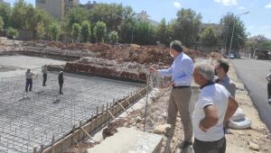 Gençlik Merkezi’nde çalışmalar devam ediyor