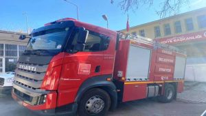 Gerger Belediyesine yeni itfaiye aracı