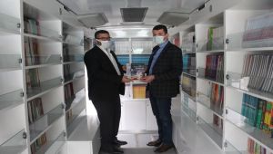 Gezici kütüphaneye kitap desteği devam ediyor