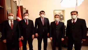 GMDK Başkanı Aydın ve milletvekillerinden Bakan Kurum'a ziyaret