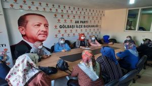 Gölbaşı AK Parti Kadın Kolları yönetimi toplantısı