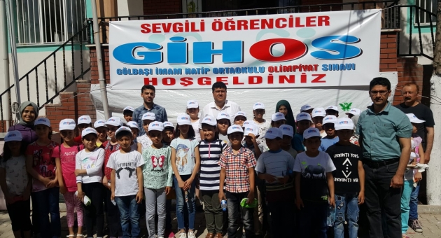Gölbaşı İ. H. Ortaokulu’nda GİHOS Sınavı Yapıldı