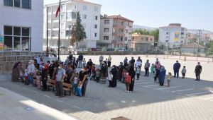 Gölbaşı ilçesinde 1. sınıf kura çekilişi yapıldı