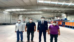 Gölbaşı Kaymakamı Ayrancı, OSB’de incelemelerde bulundu