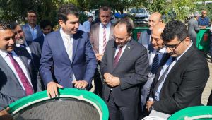 Gölbaşı’nda 26 Çiftçiye Ceviz Kabuğu Soyma Makinası