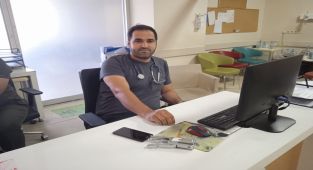 Gölbaşı'nda Acil Tıp Uzmanı Güleç göreve başladı