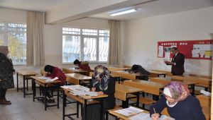 Gölbaşı'nda AÖL 1.Dönem Sınavları Yapıldı