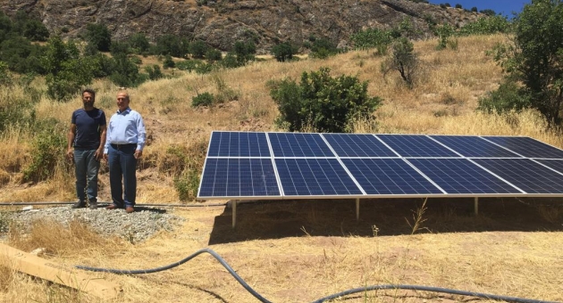Gölbaşı’nda Çiftçiler, Tarlalarını Güneş Enerji Sistemiyle Sulayacak