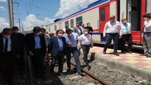 Gölbaşı'nda demir yolu sorunu incelendi