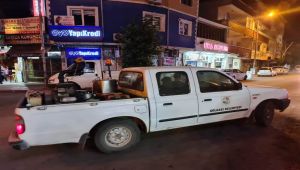 Gölbaşı’nda ilaçlama çalışmaları
