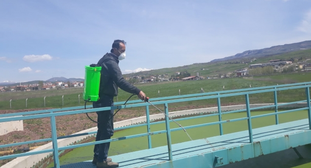 Gölbaşı’nda Larva İlaçlama Çalışmaları