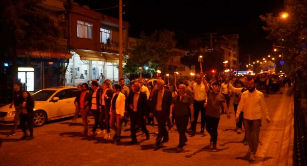 Gölbaşı’nda Meşaleli 19 Mayıs Yürüyüşü Yapıldı