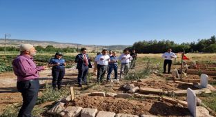 Gölbaşı'nda şehitler mezarları başında anıldı