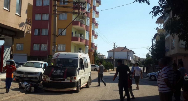 Gölbaşı’nda Trafik Kazası :1 Yaralı