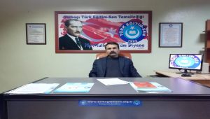 Gölbaşı Türk Eğitim-Sen'den Öğretmenler Günü Mesajı