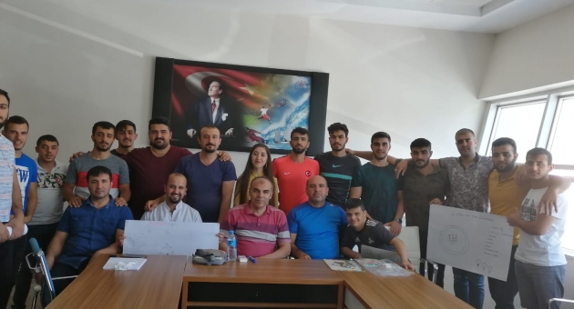 Güreş Hakemi Adayları, Müsabakalara Hazır