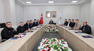 Haftalık değerlendirme toplantısı yapıldı