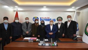 HAK-İŞ Genel Başkanı Mahmut Arslan'ın Adıyaman temasları