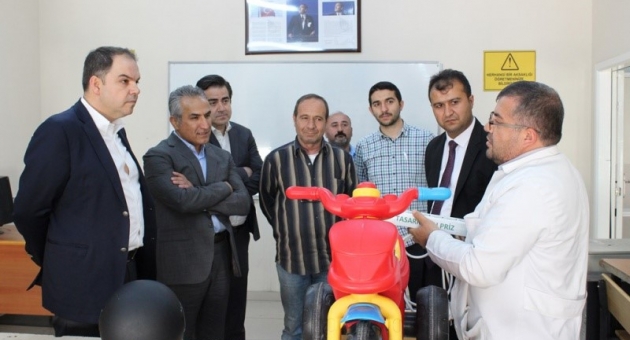 Hakan İsot’tan, Besni Osman İsot M.T.A.L’ye Ziyaret