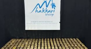 Hakkari'de altın kaçakçılığı operasyonu: 221 kilogram kaçak altın ele geçirildi