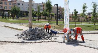 Haliliye Belediyesi 4 mahallede üstyapıyı yeniliyor