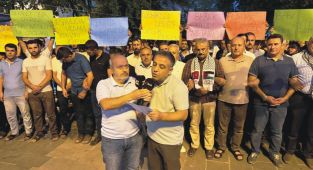 Haniye suikastı Kahta’da protesto edildi