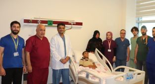 Harran Üniversite Hastanesinde nadir rastlamam operasyon