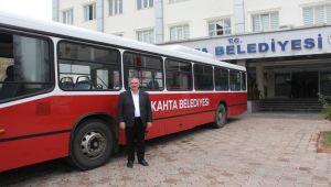 İBB, Kahta Belediyesi’ne otobüs hibe etti