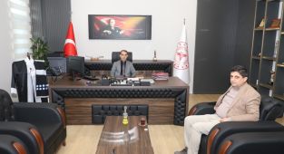 İbrahim Aslan’dan İl Sağlık Müdürü Prof. Dr. Mehmet Şirik’e Ziyaret