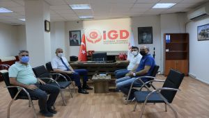 İl Emniyet Müdürü Ergüder’den İGD’ye ziyaret