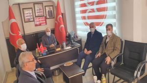 İl Emniyet Müdürü Ergüder’den, MHP’ye ziyaret