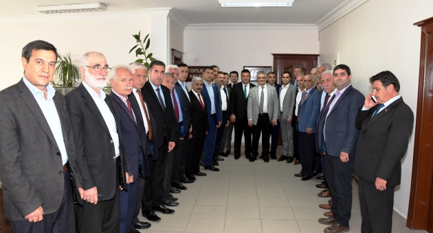 İl Genel Meclisi’nden Vali Aykut Pekmez’e Ziyaret
