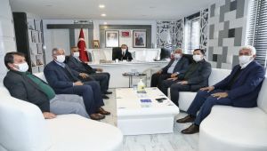 İl Genel Meclisi Üyelerinden Başkan Kılınç'a ziyaret