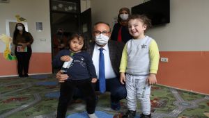 İl Milli Eğitim Müdürü Alagöz Down Sendromu öğrencilerini ziyaret etti