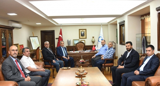 İl Müftüsü Taşçı’dan Rektör Turgut’a Ziyaret
