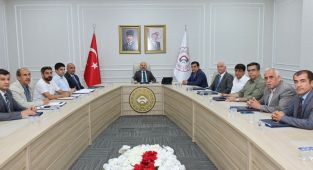 İl Özel İdaresi haftalık değerlendirme toplantısı yapıldı