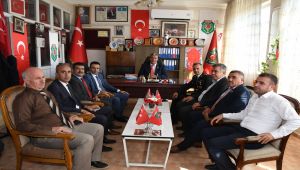 İl Protokolü, Şehit Ve Gaziler Derneği İle Gazileri Evlerinde Ziyaret Etti