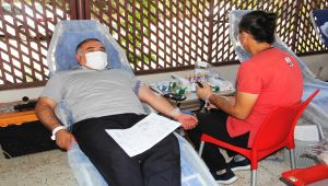 İl Tarım ve Orman Müdürlüğü personellerinden kan bağışı
