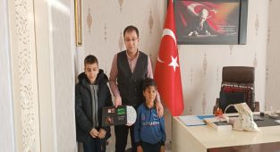 İlkokul öğrencilerinden Kaymakam Ünsal’a ziyaret