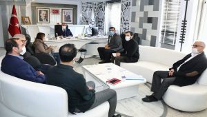 İller Bankası heyetinden, Başkan Kılınç'a ziyaret
