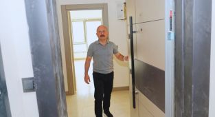 İndere'de kalıcı deprem konutları hızla yükseliyor