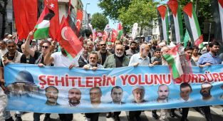 İstanbul, Filistin’in özgürlüğü için yürüdü