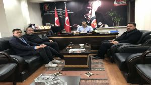 İYİ Parti İlçe Başkanı Karaaslan'dan AGC'ye Ziyaret