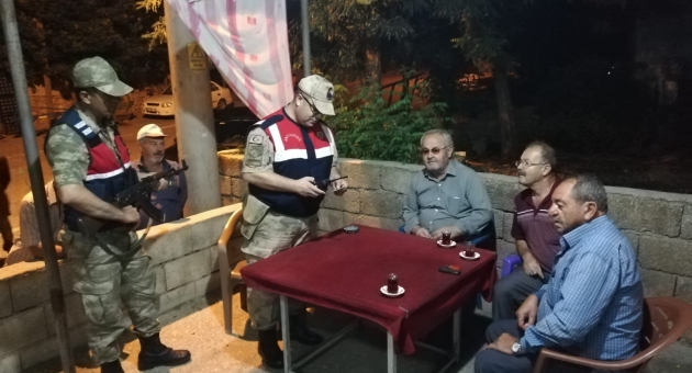 Jandarmadan "Güven Ve Huzur" Uygulaması