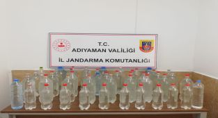 Jandarmadan sahte alkol operasyonu