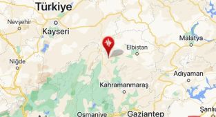 Kahramanmaraş 3.3 büyüklüğündeki deprem ile sallandı