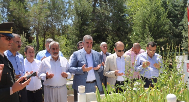 Kahta’da 15 Temmuz Şehitleri İçin Mevlit Okutuldu