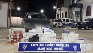 Kahta’da 5 Bin 47 Paket Kaçak Sigara Ele Geçirildi
