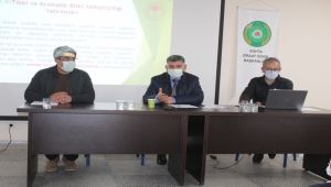 Kahta’da çiftçiler kırsal kalkınma destekleri konularında bilgilendirildi